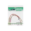 InLine Strom Y-Kabel intern, 1x 13,34cm (5,25") an 2x 8,89cm (3,5")