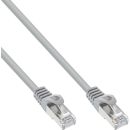 InLine® Patchkabel, SF/UTP, Cat.5e, grau, 30m