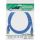 InLine Patchkabel, SF/UTP, Cat.5e, blau, 0,5m