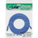 InLine Patchkabel, SF/UTP, Cat.5e, blau, 10m