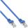 InLine Patchkabel, SF/UTP, Cat.5e, blau, 10m