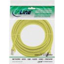 InLine Patchkabel, SF/UTP, Cat.5e, gelb, 15m