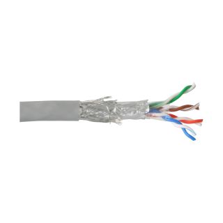 InLine Verlegekabel, SF/UTP, Cat.5e, AWG24 CCA, PVC, 100m