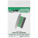 InLine® SCSI III U320 Slotblech, 68pol mini Sub D...