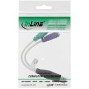 InLine® USB zu PS/2 Konverter, USB Stecker an 2x PS/2...