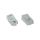 InLine Modularstecker 8P4C RJ45 zum Crimpen auf Flachkabel (ISDN), 10er Pack