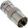 InLine Adapter F-Stecker (SAT) auf IEC-Buchse (Antenne)