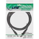 InLine® USB 2.0 Mini-Kabel, USB A ST an Mini-B ST (5pol.), schwarz, 2m