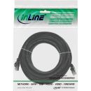 InLine® Patchkabel, SF/UTP, Cat.5e, schwarz, 7,5m