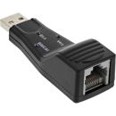 InLine USB 2.0 Netzwerkadapter, 10/100MBit