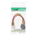 InLine® Strom Y-Kabel intern, 1x 13,34cm (5,25")...