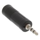 InLine Audio Adapter, 3,5mm Klinke Stecker Stereo an...