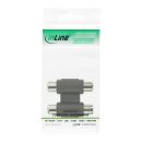 InLine® Audio Adapter, 2x Cinch Kupplung, Buchse /...