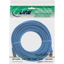 InLine Patchkabel, S/FTP (PiMf), Cat.6, 250MHz, PVC, Kupfer, blau, 5m