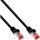 InLine® Patchkabel, S/FTP (PiMf), Cat.6, 250MHz, PVC, Kupfer, schwarz, 5m