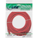 InLine Patchkabel, S/FTP (PiMf), Cat.6, 250MHz, PVC, Kupfer, rot, 10m