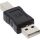 InLine USB 2.0 Adapter, Stecker A auf Stecker B