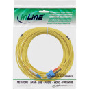 InLine® LWL Duplex Kabel, LC/SC, 9/125µm, OS2, 20m