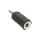 InLine Audio Adapter, 2,5mm Klinke Stecker zu 3,5mm Buchse, Stereo