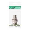 InLine® Video Adapter, 1x Cinch Buchse auf BNC Stecker