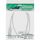 InLine® USB 2.0 Kabel, A an B rechts abgewinkelt, transparent, 2m