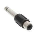 InLine Audio Adapter, 6,3mm Klinke Stecker auf Cinch...