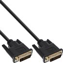 InLine DVI-D Anschlusskabel Premium, digital 24+1 Stecker...