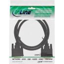 InLine DVI-D Anschlusskabel Premium, digital 24+1 Stecker / Stecker, Dual Link, 15m