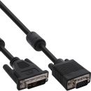 InLine DVI-A Kabel, analog 12+5 Stecker auf 15pol HD...