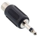 InLine Audio Adapter, 3,5mm Klinke Stecker an 1x Cinch...