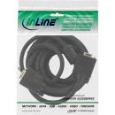 InLine S-VGA Verlängerung, 15pol HD Stecker / Buchse, schwarz, 5m