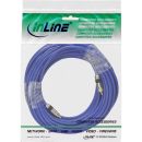 InLine Cinch Kabel AUDIO, PREMIUM, vergoldete Stecker, 1x Cinch Stecker / Stecker, 10m