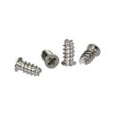 InLine® Lüfterschrauben, 5,0x10,0mm, silbern...