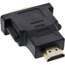 InLine HDMI-DVI Adapter, HDMI Stecker auf DVI Buchse,...