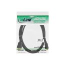 InLine HDMI Mini Kabel, High Speed HDMI Cable, Stecker A auf C, verg. Kontakte, schwarz, 2m