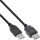 InLine USB 2.0 Verlängerung, Stecker / Buchse, Typ A, schwarz, 1,8m