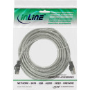 InLine Patchkabel, SF/UTP, Cat.5e, transparent, 10m