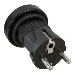 InLine® Reiseadapter, Australien Buchse auf Schutzkontakt Stecker