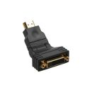 InLine HDMI-DVI Adapter, 19pol St auf 24+1 Bu, mit...