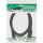 InLine® Micro-USB 2.0 Kabel, USB-A Stecker an Micro-B Stecker, schwarz, 1,8m