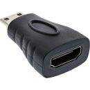 InLine® HDMI Adapter, HDMI A Buchse auf Mini HDMI C...