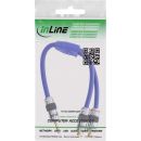 InLine® Cinch/Klinke Kabel, PREMIUM, 2x Cinch Buchse an 3,5mm Klinke St., 0,25m