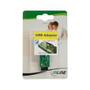 InLine® USB 2.0 Adapter, 2x Buchse A auf...