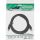 InLine® USB 2.0 Kabel, A an B, schwarz, Kontakte gold, 10m