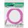 InLine® Patchkabel, S/FTP (PiMf), Cat.6, 250MHz, PVC, Kupfer, pink, 1m