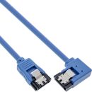 InLine® SATA 6Gb/s Anschlusskabel rund, abgew....