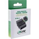 InLine® SATA Adapter Buchse / Buchse, zum Verlängern