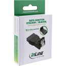 InLine® SATA Adapter Stecker / Buchse, gewinkelt nach unten