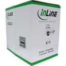 InLine Verlegekabel, SF/UTP, Cat.5e, AWG24 CU, halogenfrei, 100m