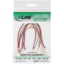 InLine® Lüfter Adapterkabel, 3pol Molex Buchse...